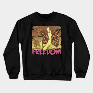 Free banana Crewneck Sweatshirt